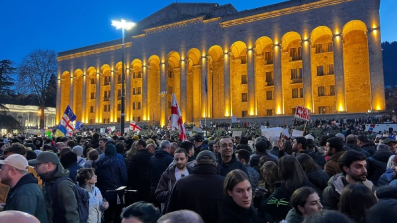 Парламент Грузии прекратил рассмотрение законопроекта 