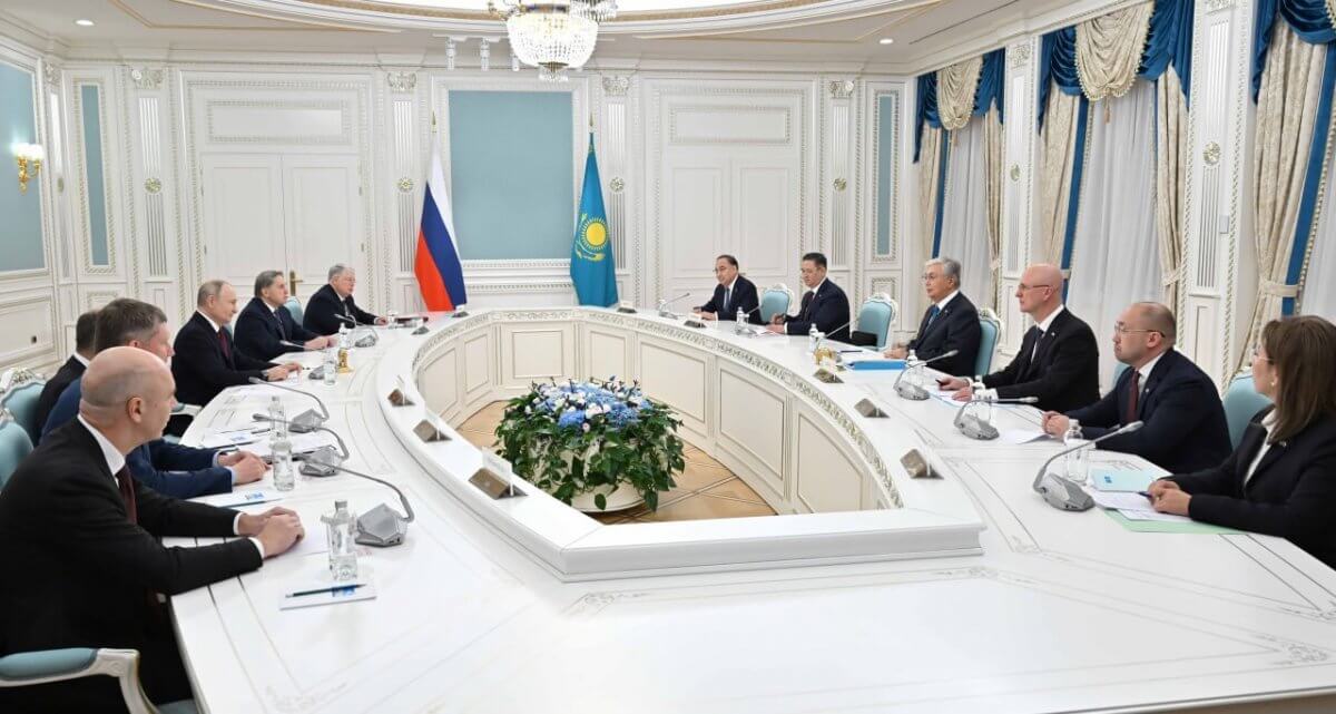 О чем договорились Токаев и Путин в Астане