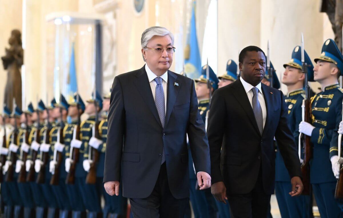 Как президента Того встречали в Акорде